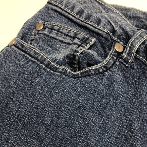 VINTAGE ACCINI BOOTCUT JEANS 8/29x28 DECORATED POCKET 😎 - Picture 2 of 10